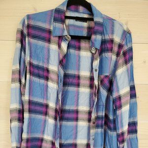GAP Super Soft Plaid Light Flannel - NWT